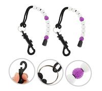 Toyvian 2 Piezas Contador de Puntos de Golf Portátil Marcador de con Cuentas de Plástico Accesorio Resistente y Fácil de Usar para Golfistas Mujer y Hombre