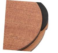 Toyvian 2 Piezas Cover Tapón para Orificio de Sonido de Guitarra Acústica Supresor de Retroalimentación Silenciador para Práctica Nocturna Diseño Madera Oscura