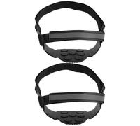 Toyvian 2 Piezas Crampones para Botas de Invierno para Mujer con 7 Puntas de Acero Inoxidable, Agarres Antideslizantes de Silicona, Sistema de Picos Rápido para Senderismo en Nieve y Pesca