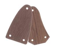 Toyvian 2 Piezas Cubiertas De Madera Para Varilla De Armadura De Guitarra Eléctrica De Guitarra Orificios Para Reparación De Almas De Bajos
