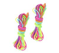 Toyvian 2 Piezas Cuerdas Elásticas para Saltar Banda de Goma Resistente para Ejercicio y Coordinación Actividades al Aire