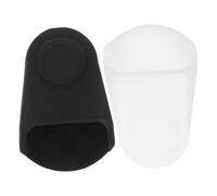 Toyvian 2 Piezas de Boquilla de Saxofón y Tapa de Goma para Boquilla Protección Suave y para Instrumentos Musicales para Mantener la del Sonido