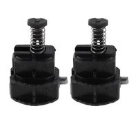 Toyvian 2 Piezas de empuñaduras de Bloqueo para Maletas: Repuesto para reparación de manijas de Maletas, Mecanismo de Barra telescópica para, Accesorios de reparación.