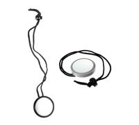 Toyvian 2 Piezas Espejo de Buceo Ajustable con Cuerda y Cierre para Equipo y Accesorios de Barco para Seguridad Submarina Espacios Estrechos