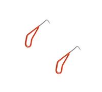 Toyvian 2 Piezas Extractor de Inoxidable Herramienta Ligera para Deshierbe y Aireación de Jardines Gancho Pulido para Césped y Macetas