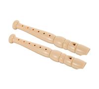 Toyvian 2 Piezas Flauta Plástica para Instrumento Musical para Principiantes Educación Musical