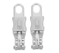 Toyvian 2 piezas Gancho de Liberación Rápida para Cuerdas Ecuestres Clip de Mosquetón de Aleación de Zinc Duradero para Exterior Equitación y Montar Caballos