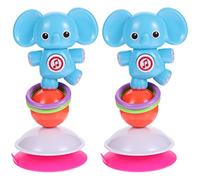 Toyvian 2 Piezas Hacer Sonar La Campana Carraca Juguetes Juguete De Bebe Juguete Musical Juguete De Música Para Niños Campana De Juguete Niño Niños Juguete Escritorio Bebé Mesa El Plastico