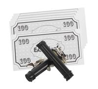 Toyvian 2 Piezas Hilo Invisible para Trucos Rueda Negra con Cuerda Oculta para Ilusiones de Levitar Anillos y Cartas Espectáculos y Fiestas