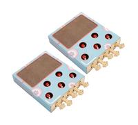 Toyvian 2 Piezas Juguetes Interactivos para Gatos Rascador De Cartón para Gatos De Atrapar Ratones Tapete Rascador El Hogar