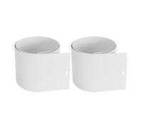 Toyvian 2 Piezas Láminas de Repuesto para Persianas Verticales Blancas de PVC, Reemplazo Resistente para Estores Verticales en Ventanas, Reparación Práctica para Hogar y Cocina