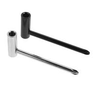 Toyvian 2 Piezas Llave de Ajuste para Alma de Guitarra Llave de Bolsillo Herramienta para y Ajuste de Mástil Eléctrico y Acústico
