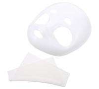 Toyvian 2 Piezas Máscara Peluda de Plástico y Tejido para Cosplay y Disfraces, Fácil de Pintar y Versátil para Eventos de Animales y Fiestas de Disfraces