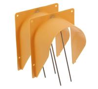 Toyvian 2 Piezas Puerta de Jaula para de Estilo para Aves Accesorios de Entrada para Jaulas Puerta de Seguridad para Racing Pigeons Instalación Protección Efectiva contra Escapes