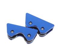 Toyvian 2 Piezas Rodillos para Tacos de Billar Herramienta para Tacos de Billar Calibrador de Metal Azul Detección de Rectitud Feedback Instantáneo y Snooker