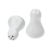 Toyvian 2 piezas Salero y Pimentero Cerámicos Multipropósito Dispensador Pequeño para Cocina y Restaurante Organizador Decorativo para Sal Pimienta y Palillos Diseño Funcional y Elegante