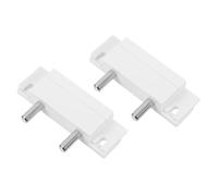 Toyvian 2 Piezas Sensor Detector de Agua Electrodo Líquido para Detección Rápida Real de Fugas en Salas de Servidores y Pequeñas Empresas, Plástico Blanco