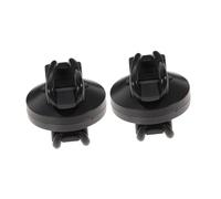 Toyvian 2 Piezas Soporte Ajustable para Linterna para Bicicleta y Camping de Resistente y Portátil Compatible con Luces Delanteras Accesorio Práctico para Ciclismo y Senderismo