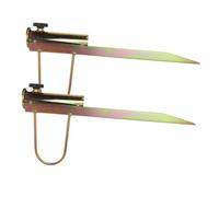Toyvian 2 Piezas Soporte de Sombrilla de Resistente para Sombrilla de Jardín y Camping Horquilla de Base Fija para Protección Fuertes