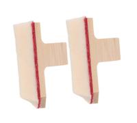 Toyvian 2 Piezas Sordina para Piano Vertical Kit De Afinación Profesional De Pianos Amortiguador De Madera Accesorios De Reparación De para Silenciador De Sonido