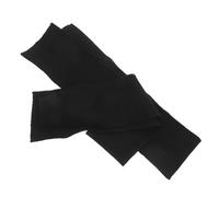 Toyvian 2 Piezas Tela de Algodón Negro Ribete Elástico Acanalado para Cuello de Sudadera, Resistente y Lavable a Máquina, Adecuado para Producción de Prendas en Pequeñas Cantidades