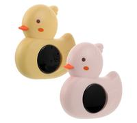 Toyvian 2 piezas Termómetro de Baño para Bebés con Diseño Flotante Monitor de para Bañeras Piscinas y Spa Seguro y Entretenido para Pequeños