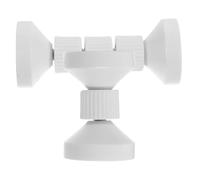 Toyvian 2 piezas Topes Ajustables para Cabecero de Cama Fijadores Antivibración con Rosca para Muebles y Sofás Estabilizadores sin Taladro de Unidades Blanco Mediano y Extragrande