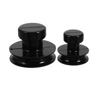 Toyvian 2 Ventosas De Goma Para Cuencos Asa De Succión, Accesorio Resistente Para Manejo Estable De Cuencos Cantores, Tamaños 40 Mm y 60 Mm, Adecuado Para Prácticas Sonoras y Rituales
