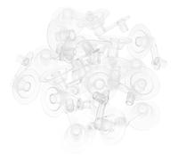 Toyvian 20 Boquillas de PVC para Bote Inflable y Almohada, Accesorios Versátiles Inflado Rápido para Uso en Interiores y Exteriores