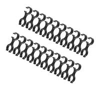 Toyvian 20 Piezas Conjunto de Clips de para Bastones de Senderismo Clips de Caña de Accesorios de Plástico para Almacenamiento y de Bastones para Entusiastas de Actividades