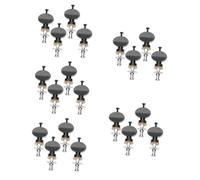 Toyvian 20 Piezas Perillas De Ukelele Afinador De Ukelele De Repuesto Accesorios Para Instrumentos Perillas De Afinación De Ukelele Accesorios Para Ukelele Bajo Metal Guitarra Componente
