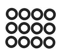 Toyvian 20 Piezas teclado arandelas de fieltro de trompeta almohadillas de fieltro para válvula de trompeta lavadora alfombrilla para trompeta estera de trompeta pequeña instrumento sintió