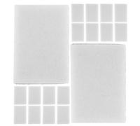 Toyvian 20 Unidades de Almohadillas de Espuma Cuadradas para Mezclar Tinta Mini Esponjas de Repuesto para Manualidades Scrapbooking y Pintura Artística Accesorio Portátil para Dibujo