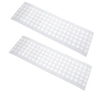 Toyvian 200 Piezas Dimo mirlitón suministros flautas de plastico accesorios guitarra diafragmas profesionales de flauta suministros de flauta importante kazoo flauta de plástico