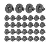 Toyvian 200 Piezas Tornillos para Disco Duro Sólido M2 Compatibles Ordenador Portátil y Sobremesa, Diseño de Aleación Plata y Ahorro de Espacio para Mantenimiento y Oficina