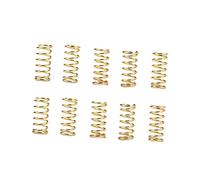 Toyvian 200piezas Kit De Resortes De Compresion De Acero Inoxidable Para Trémolo De Muelles Puente y Sillín Resortes De Guitarra Eléctrica