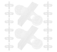 Toyvian 20piezas Clip De Partición para Pecera Clips De Fijación Ventosa Color para Acuario Soporte Ventosa para Divisor De Cría para Separador Acuario y Mascotas Acuáticas