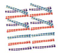 Toyvian 24 Piezas Juguetes para Dedos para Pájaros para Piñatas y Fiestas Resistente y Seguro para Masticar y Color Aleatorio Color Aleatorio