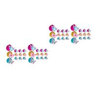 Toyvian 24juegos Decoraciones De Fiesta De De Espirales Colgantes para Celebraciones para Té De y Cumpleaños