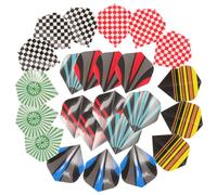 Toyvian 24piezas Alas De Dardos Pet Accesorios Portátiles para Volar Suave Reemplazables para Jugadores De Dardos