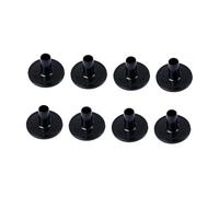 Toyvian 24piezas Fundas De Fieltro Para Platillos Accesorios De Base Flange Compatible Soportes De Percusión
