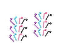 Toyvian 24piezas Herramienta De Enrollado De Cuerdas De Guitarra Winder Manual Para Cambio Rápido De Cuerdas Para Guitarras Acústicas y Eléctricas Morado