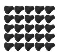 Toyvian 25piezas Protector De Pata De Almohadillas De Goma Antideslizantes Para Bombos y Soportes De Hardware Patas Estabilizadoras Para Protección De Superficie Escenario