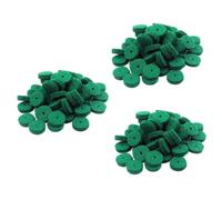 Toyvian 270piezas Washers para Teclado De Piano Repuestos De Fieltro para Regulación y Nivelación De Teclas Accesorios De Reparación Verde