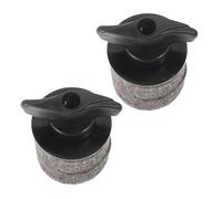 Toyvian 2juego Soportes Para Platillos De Fieltro Suave Accesorio De Soporte De Tornillo