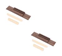 Toyvian 2juegos Accesorios Para Ukelele Kit De Tuerca y Puente De Reemplazo Práctico De Sillín Para Ukeleles