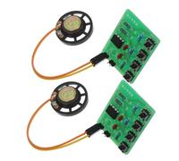 Toyvian 2juegos Conjunto para De Piano Electrónico De Componentes para Oscilador Accesorios De Soldadura para Aprendizaje Electrónico y Creación Musical