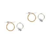 Toyvian 2juegos Cuerdas De Lyra De Metal Duradero Para Cuerdas Accesorios De Reemplazo y Suministros Musicales