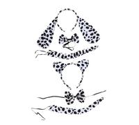 Toyvian 2juegos Diademas De Dálmata para Niño Niña Animales para Carnaval y Fiesta Accesorios Duraderos y Cómodos para Disfraz Infantil