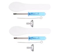 Toyvian 2juegos Embudos Pequeños de Acero Inoxidable para Urnas de Cremación con Destornillador para Llenar Cenizas Recuerdos y Joyas Urnas o Colgantes